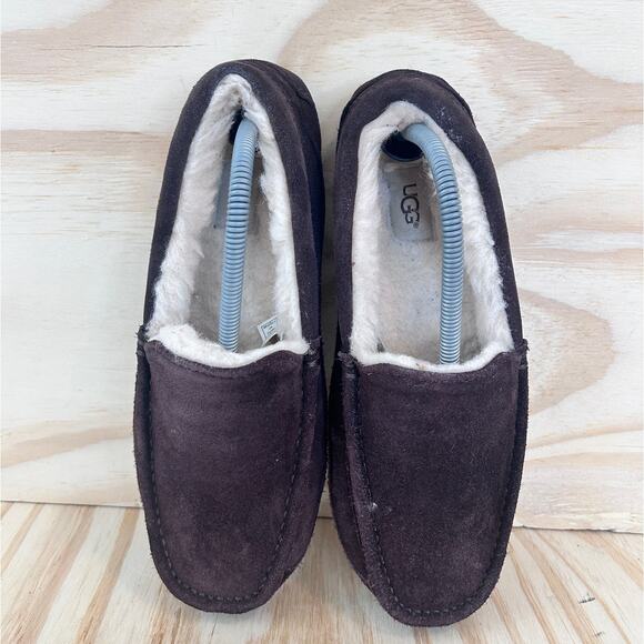 UGG - Ascot - Slippers Moccasin - Brown - Men's - 9 - S/N 1101110 - Picture 7 of 9